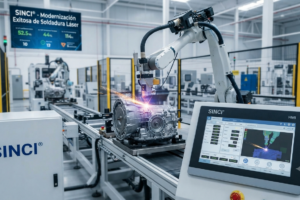 Modernización de Soldadura Láser en Planta Automotriz